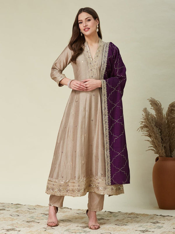 Anarkali Designers kurti Pent Set.