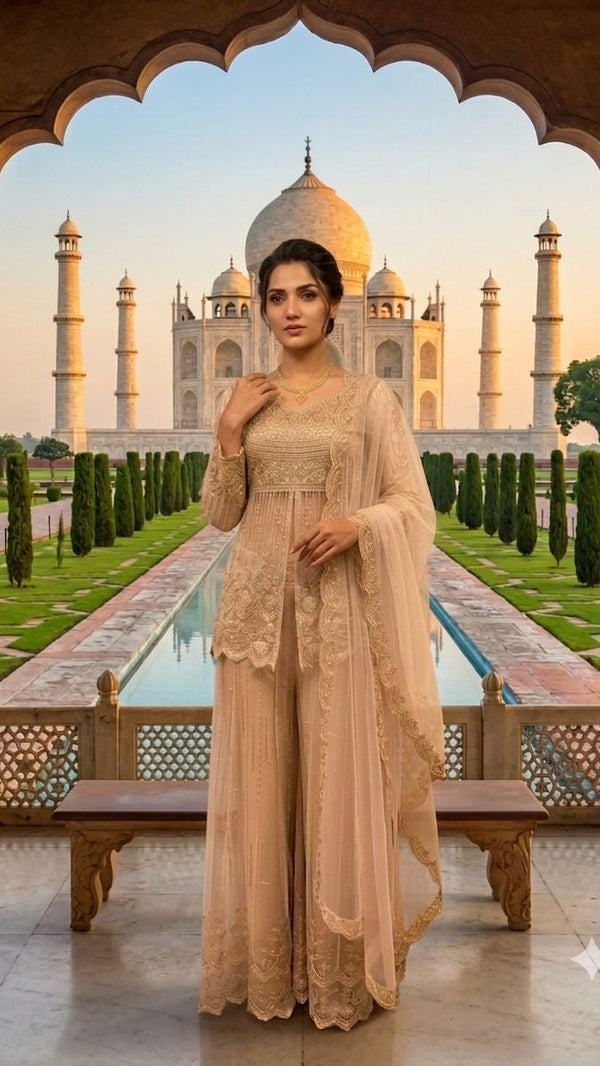 Noor-e-Taj Palazzo Set