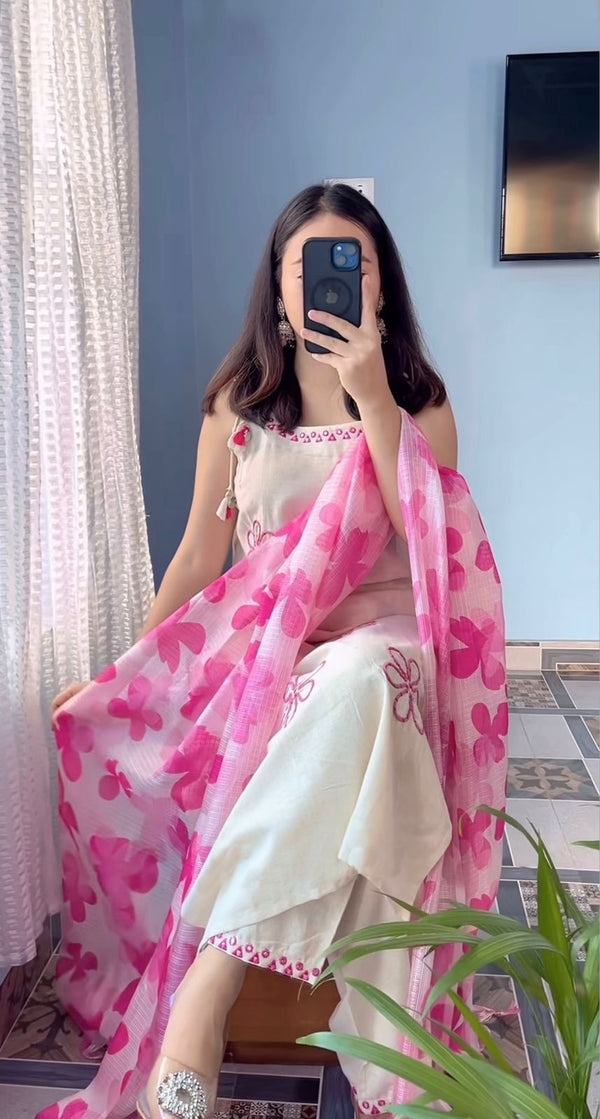 Pushpika Floral Suit Set