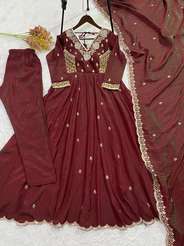 Royal Wine Cape Lehenga