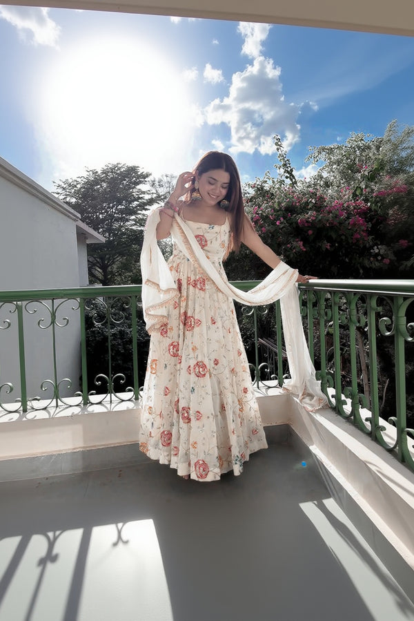 Spring Garden Anarkali