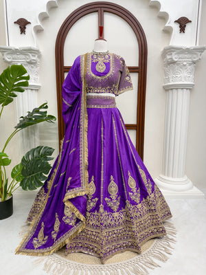 Blue Aura Designer Gown