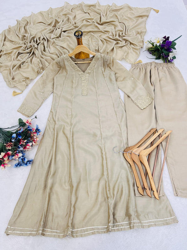 Anarkali Designers kurti Pent Set