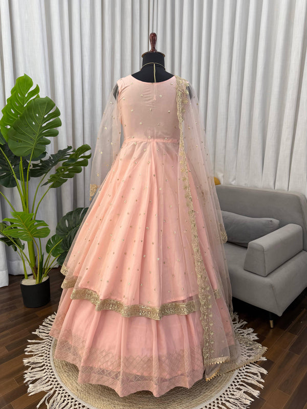 Peach Blush Gown