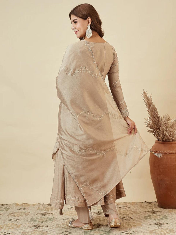 Anarkali Designers kurti Pent Set