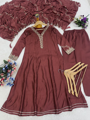 Anarkali Designers kurti Pent Set