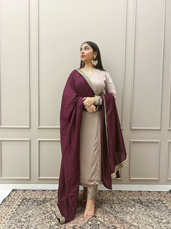 New Roman Fabric beautiful suit set