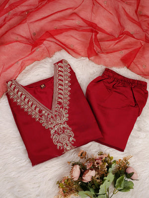 Crimson Charm dress