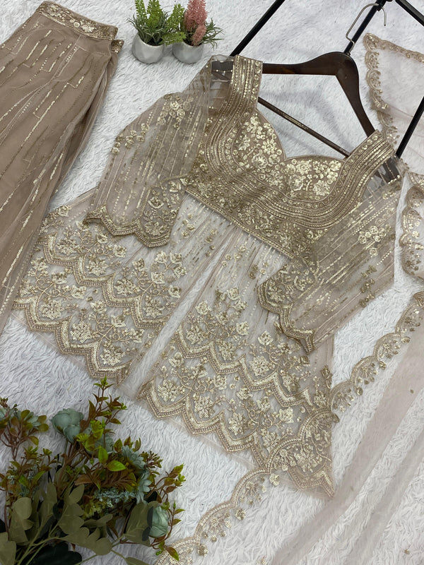 Noor-e-Taj Palazzo Set