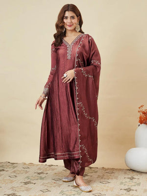 Anarkali Designers kurti Pent Set