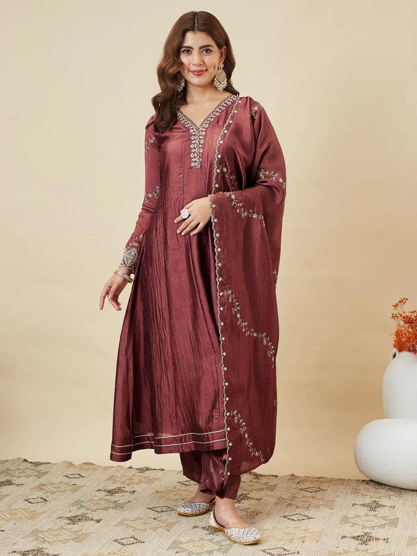 Anarkali Designers kurti Pent Set