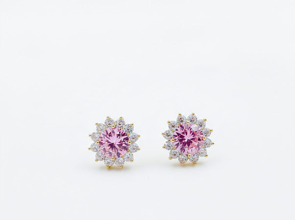 Pink Aura Earrings