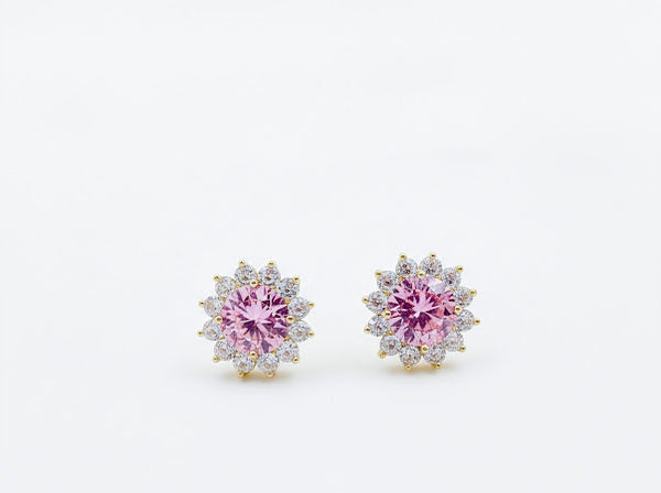 Pink Aura Earrings