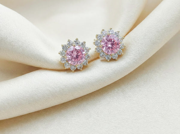 Pink Aura Earrings