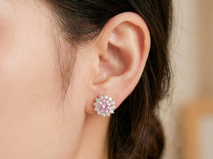 Pink Aura Earrings