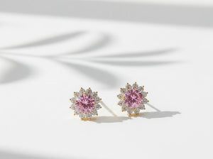 Pink Aura Earrings