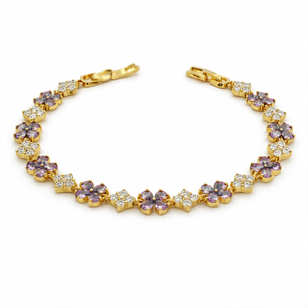 Lavender Bloom Bracelet