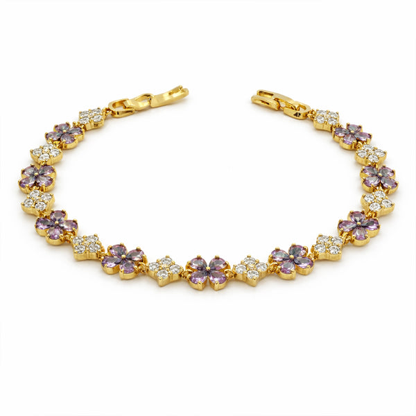 Lavender Bloom Bracelet