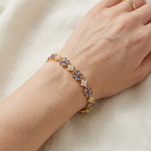 Lavender Bloom Bracelet