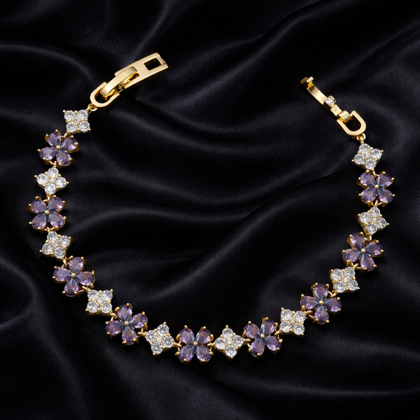 Lavender Bloom Bracelet