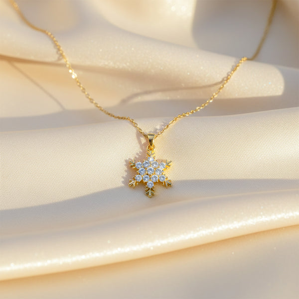 Snowflake Glow Necklace