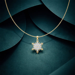 Snowflake Glow Necklace