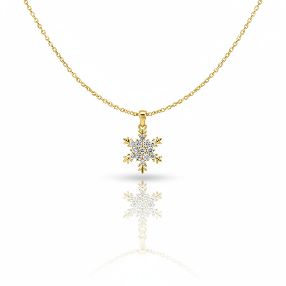 Snowflake Glow Necklace