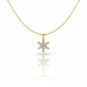 Snowflake Glow Necklace