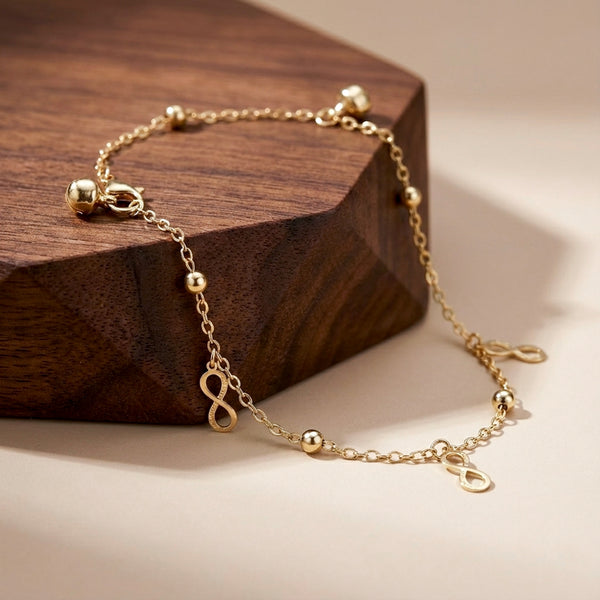 Infinity Glow Anklet ✨