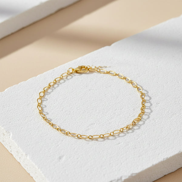 Golden Loop Anklet ✨