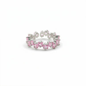 Light Pink Diamond Ring