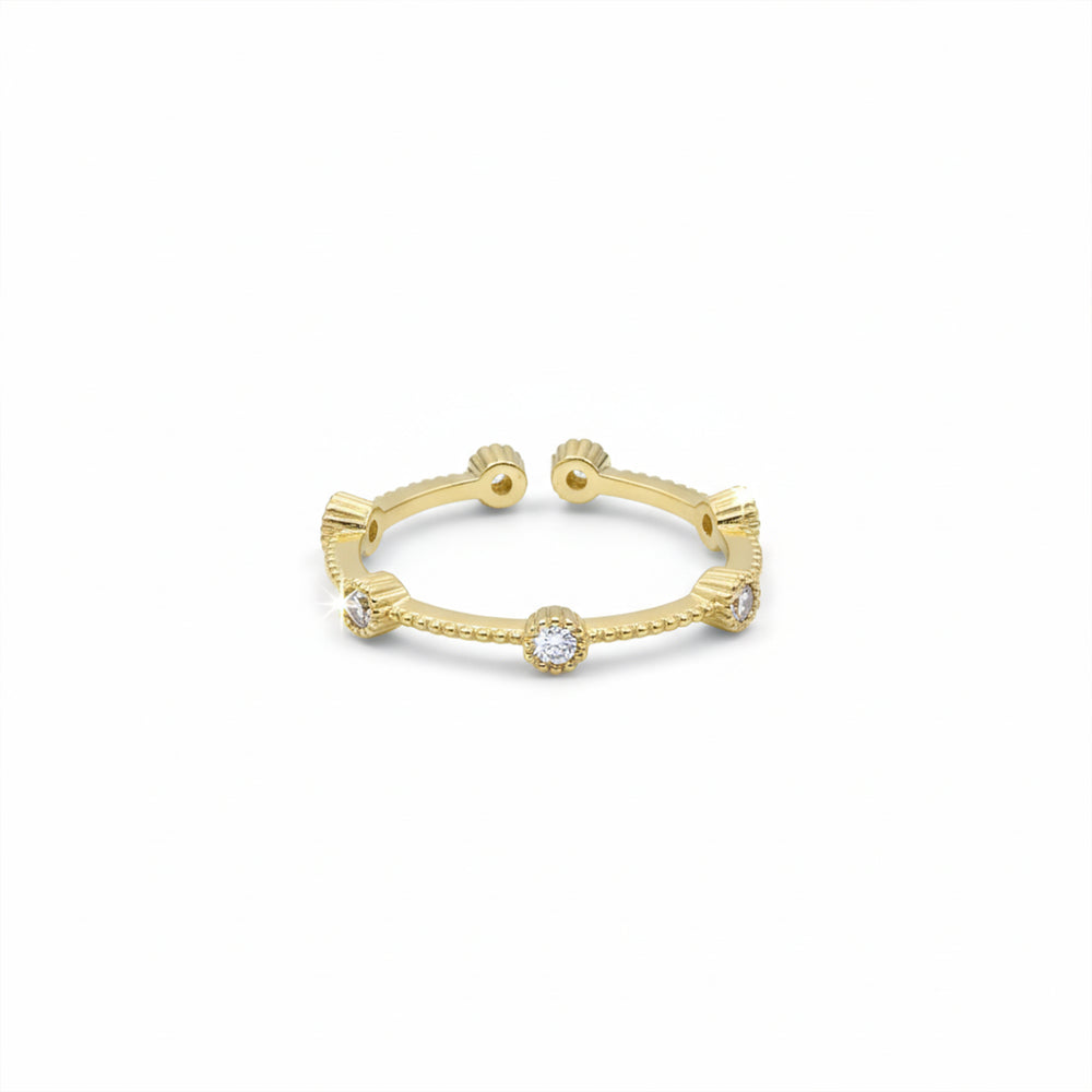 Trinity Gold Diamond Ring