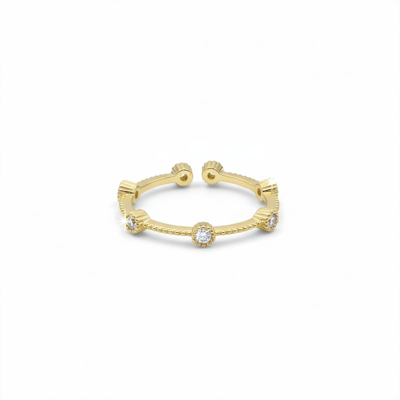 Trinity Gold Diamond Ring