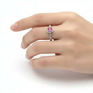 Soft Rose Elegance Ring