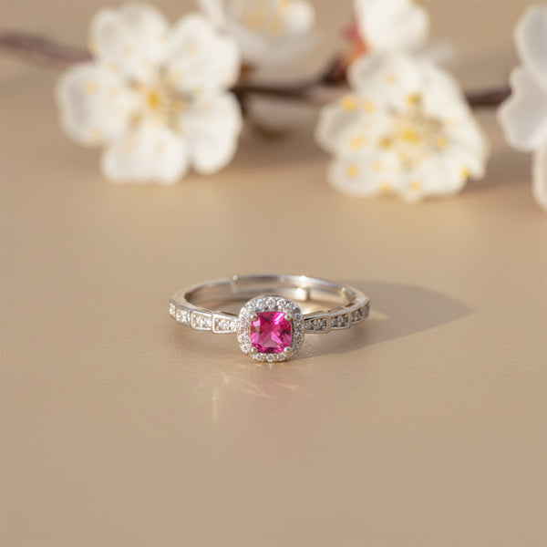 Soft Rose Elegance Ring