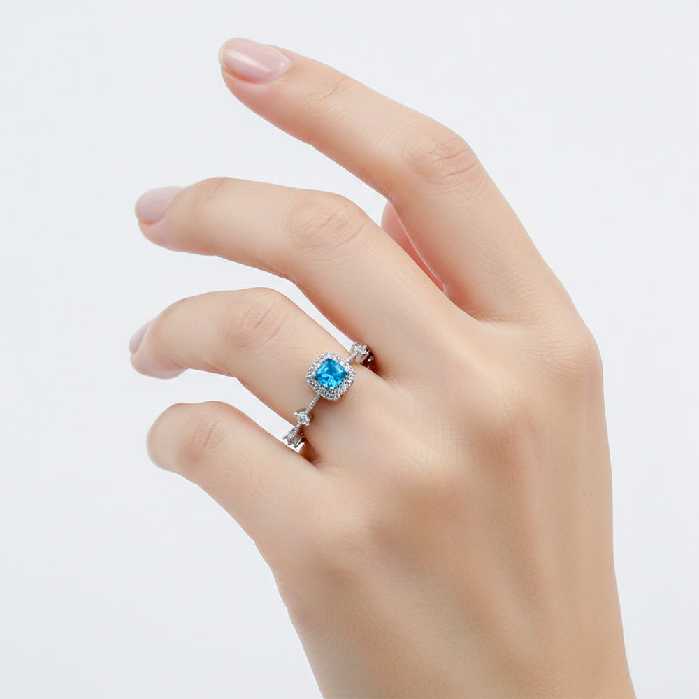 Ocean Blue Luxe Ring