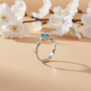 Ocean Blue Luxe Ring