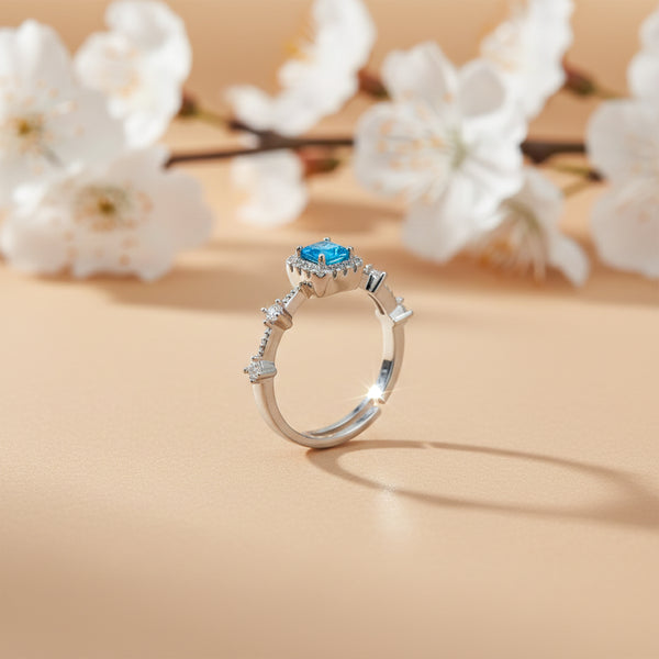 Ocean Blue Luxe Ring