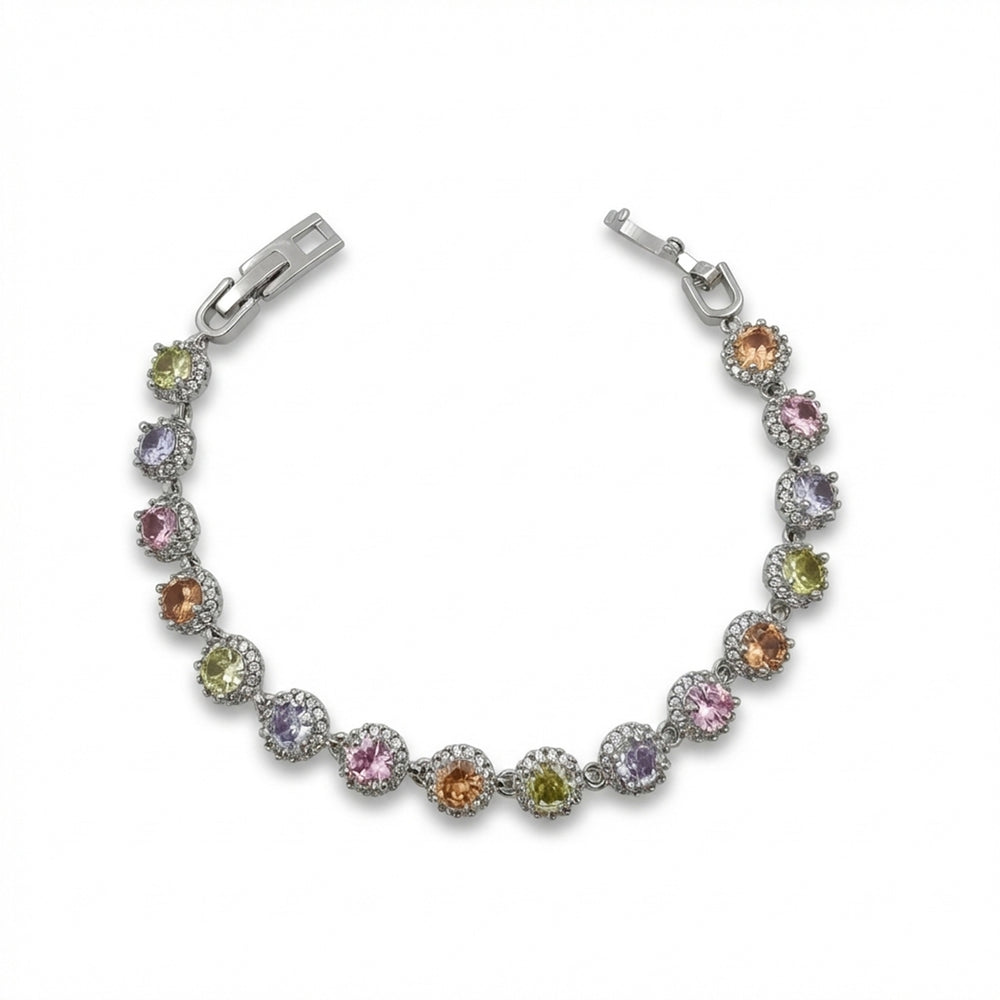 Pastel Love Charm Bracelet