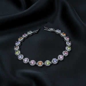 Pastel Love Charm Bracelet