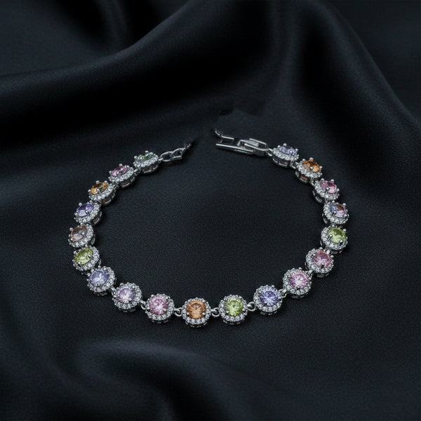Pastel Love Charm Bracelet
