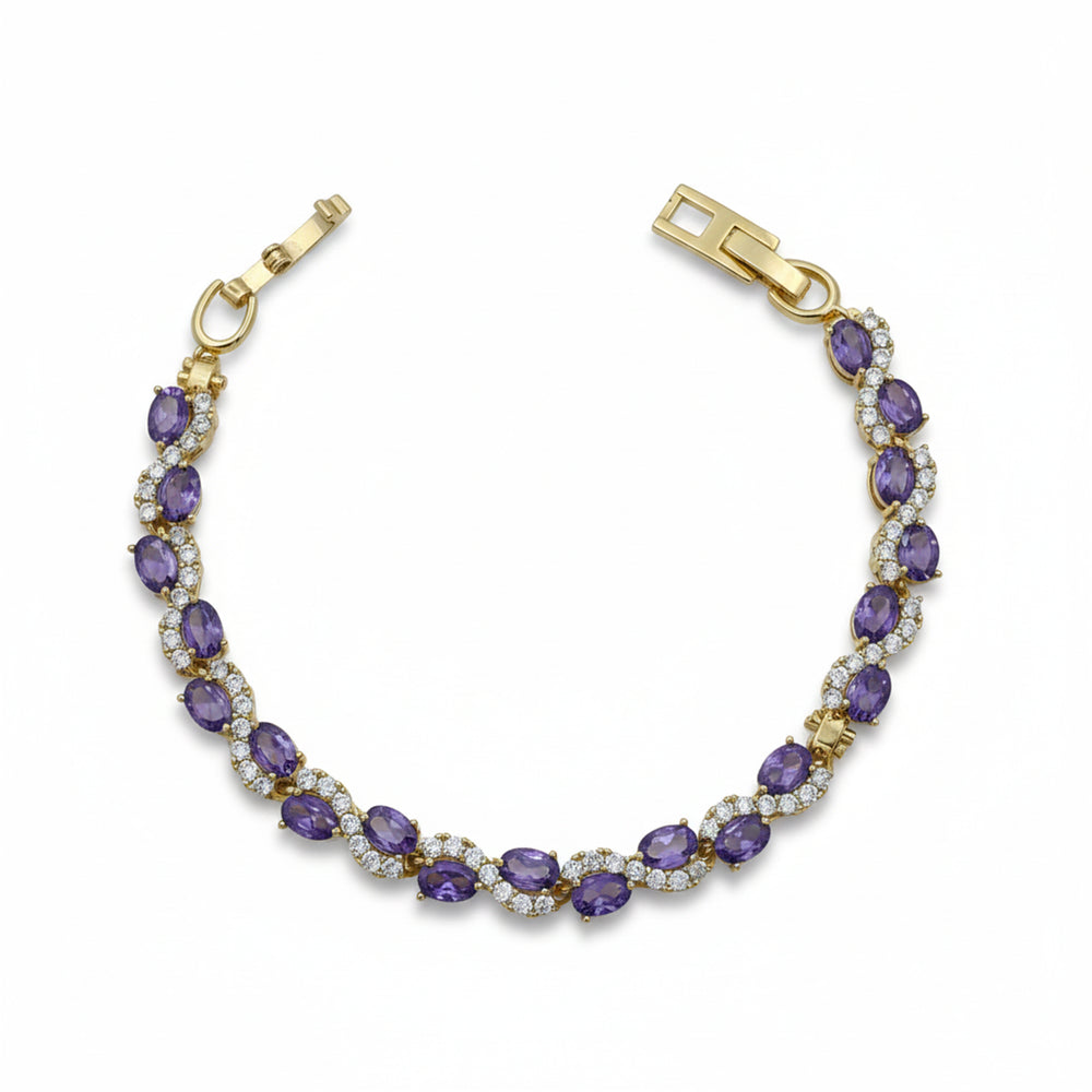 Royal Amethyst Bracelet