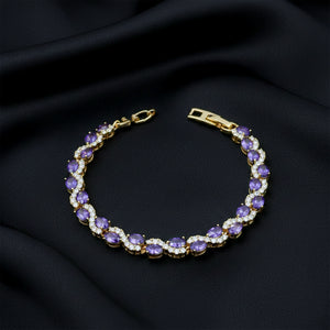 Royal Amethyst Bracelet