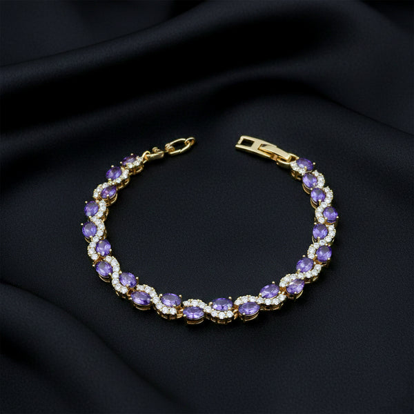 Royal Amethyst Bracelet