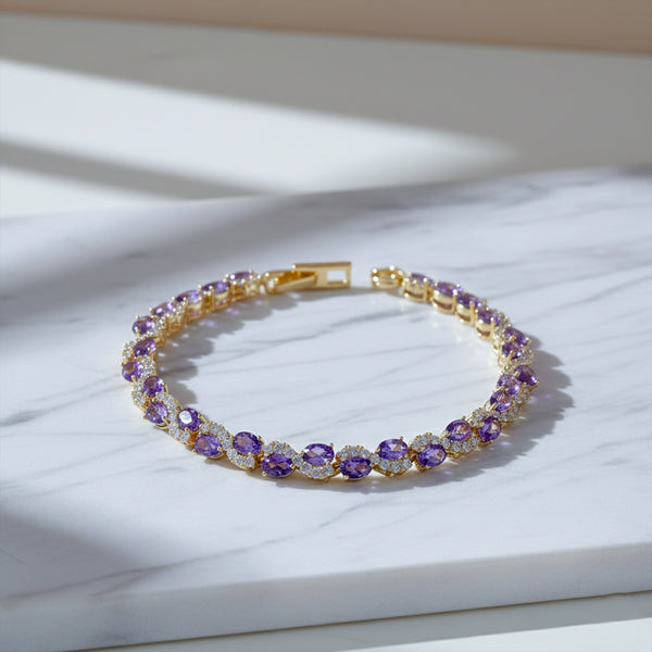 Royal Amethyst Bracelet