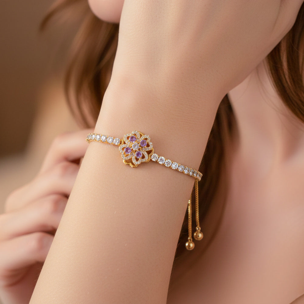 Royal Heart Glow Bracelet