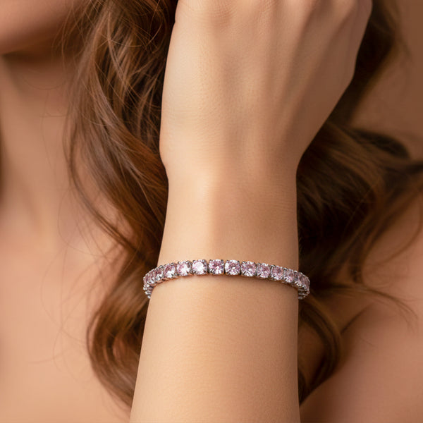 Elegant Pink Shine Bracelet
