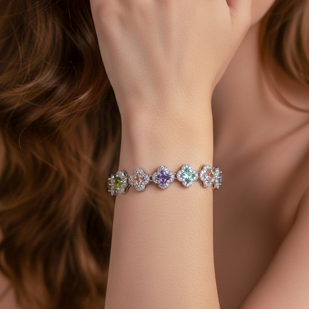 Crystal Wave Bracelet