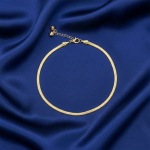 Golden Glow Anklet