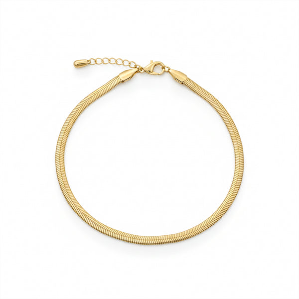 Golden Glow Anklet